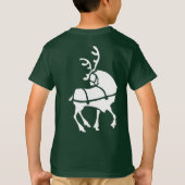 Rrendierlijk Shirt feestelijke T-shirts voor Kerst (Achterkant)