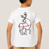 Rrendierlijk Shirt feestelijke T-shirts voor Kerst (Achterkant)