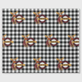 Rrendierspeciale Cartoon voor kinderen Cadeaupapier (Vlak)