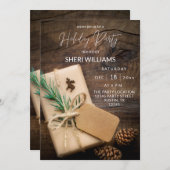 Rrendiervakantie en Cadeau 2 Kaart (Voorkant / Achterkant)