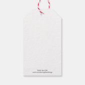 Rrendiervoeding Gift Labels Cadeaulabel (Achterkant)