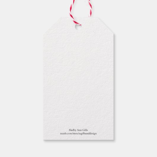 Rrendiervoeding Gift Labels Cadeaulabel (Achterkant)