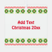 Rrenier van de sluier metalen ornament (Achterkant)