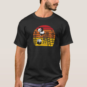 Rrestatie Pandas Chinese Bamboe Eating Animals T-shirt