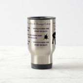 Rrestling Coach Gifts van Seniors, 8 Tekstvakken Reisbeker (Center)