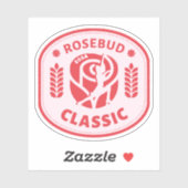 RRFSC 2024 Rosebud Classic Vinyl Sticker (Vel)