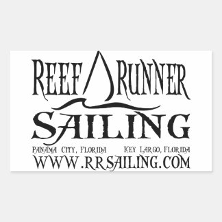 RRS-Sticker met website Rechthoekige Sticker