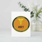 RRT Emblem Briefkaart (Staand voorkant)