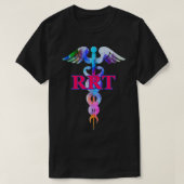 RRT Geregistreerde ademhalingstherapieappreciatie T-shirt (Design voorkant)