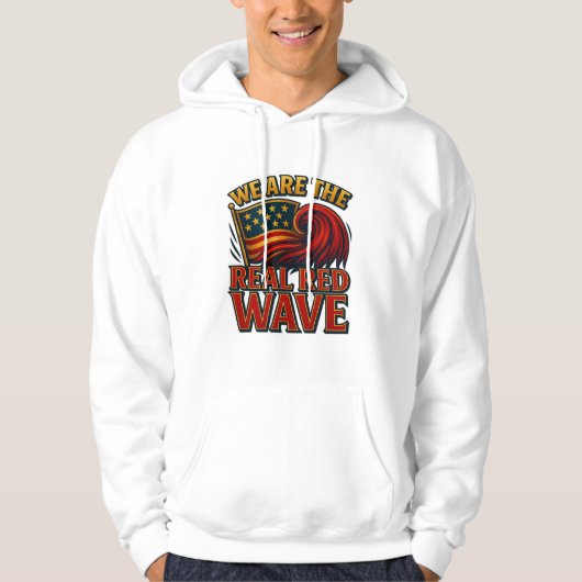 RRW Hoodie - Sta ergens voor. (Voorkant)