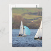 RS200 en firefly Dinghies Briefkaart (Voorkant / Achterkant)