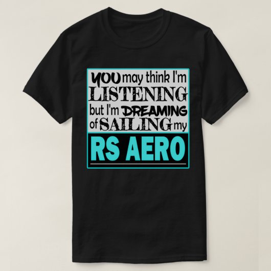 RS Aero Sailing 2 T-shirt (Design voorkant)