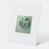 RS-merk Reclamebord Met Voetstuk (Voorkant)