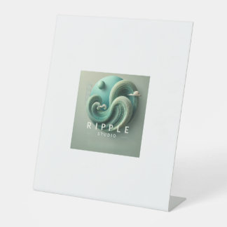 RS-merk Reclamebord Met Voetstuk