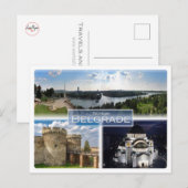 RS Servië - Belgrado - Briefkaart (Voorkant / Achterkant)