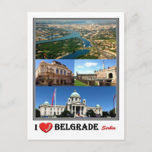 RS Servië - Belgrado - Briefkaart