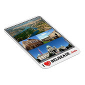 RS Servië - Belgrado - I Love Mosaic - Magneet (Rechterzijde)