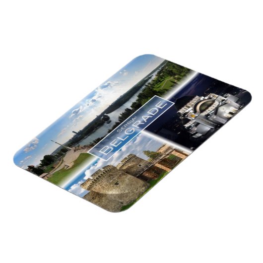 RS Servië - Belgrado - Magneet (Linkerzijde)