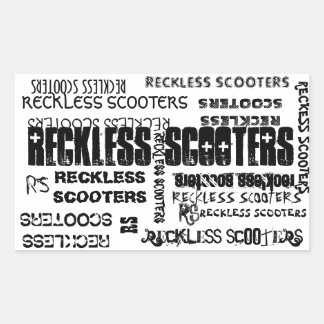 RS-STICKER RECHTHOEKIGE STICKER