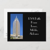 RSA Battle House Tower, Mobile, Alabama Briefkaart (Voorkant / Achterkant)