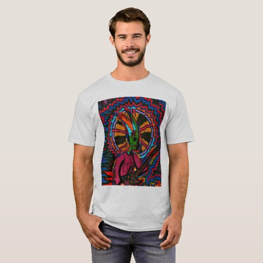 RSAlien "Rockstar 2" T-shirt (Voorkant volledig)