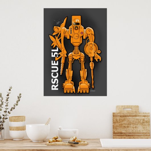 RSCUE 5L POSTER (Keuken)