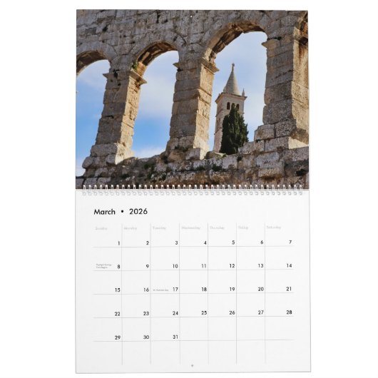 RSD Around The World | Croatia Kalender (Mar 2026)