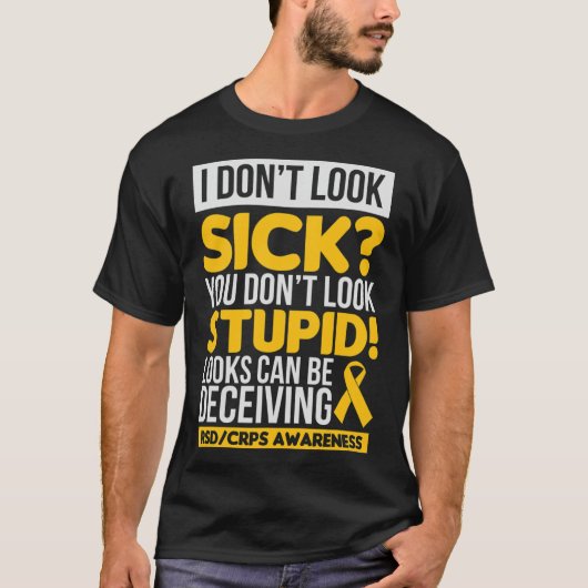 RSD Awareness Crps Bewustzijnsgeschenk T-shirt (Voorkant)