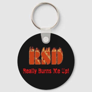 RSD, brandt me echt op! Sleutelhanger