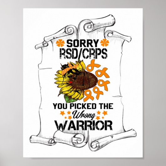 RSD-chips Je hebt het verkeerde krijgercadeau geko Poster (Voorkant)