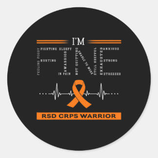 RSD Corps Warrior, het gaat goed Ronde Sticker