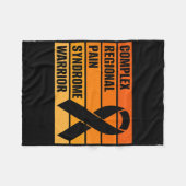 RSD CRPS Awareness 11 Fleece Deken (Voorkant (Horizontaal))