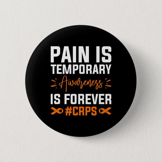 RSD CRPS Awareness 8 Ronde Button 5,7 Cm (Voorkant)
