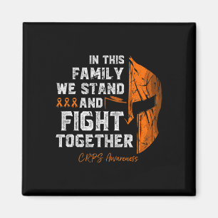 RSD-CRPS Awareness Family Support Spartan Warrior Magneet