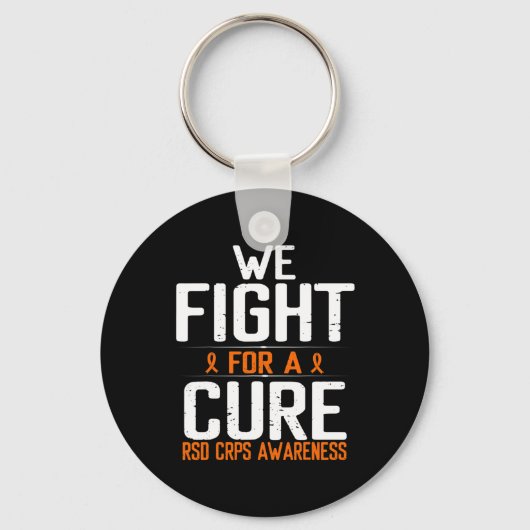 RSD CRPS Awareness Fight voor een Cure Survivor Or Sleutelhanger (Voorkant)