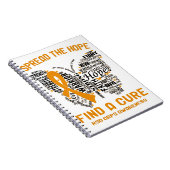 RSD CRPS Awareness Month Ribbon Cadeautjes Notitieboek (Rechterzijde)