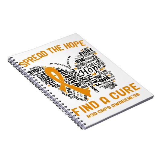 RSD CRPS Awareness Month Ribbon Cadeautjes Notitieboek (Rechterzijde)