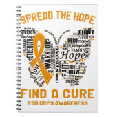 RSD CRPS Awareness Month Ribbon Cadeautjes Notitieboek (Voorkant)