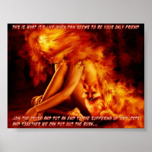 RSD/CRPS Awareness Poster (Voorkant)