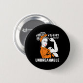 RSD CRPS Awareness Warrior Complex Regionaal sterk Ronde Button 5,7 Cm (Voorkant /achterkant)