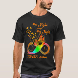RSD Crps Awareness Warrior Haar strijd is mijn str T-shirt