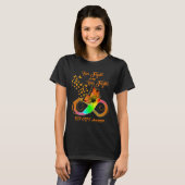RSD Crps Awareness Warrior Haar strijd is mijn str T-shirt (Voorkant volledig)