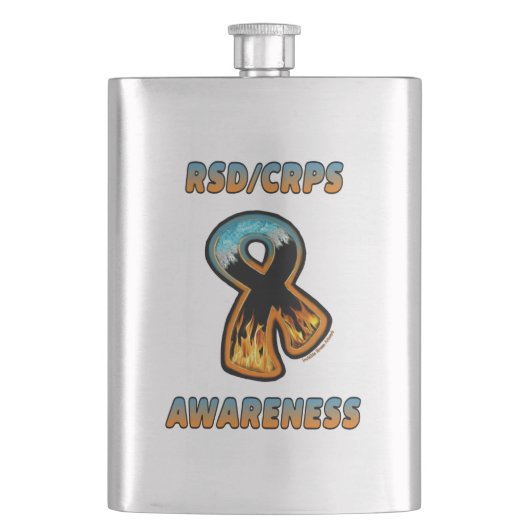 RSD/CRPS BEWUSTMAKING vuur en ijs Flacon (Voorkant)