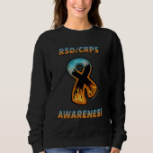 RSD/CRPS BEWUSTMAKING vuur en ijs Trui (Voorkant)