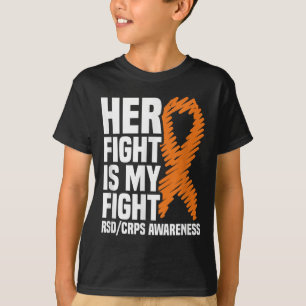 RSD_CRPS Bewustzijnsgeschenk Collectie Haar Fight  T-shirt