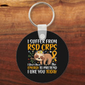 RSD CRPS Complex Regional Pain Syndroeness Sleutelhanger (Voorkant)