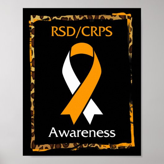 RSD CRPS Complex Regional Pain Syndrome Awareness Poster (Voorkant)