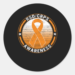 RSD CRPS Complex Regional Pain Syndrome Awareness Ronde Sticker