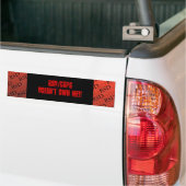 RSD/CRPS heeft geen zelfklever Bumpersticker (Op Truck)