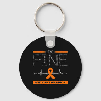 Rsd Crps Krijger Ik Ben Prima Sleutelhanger